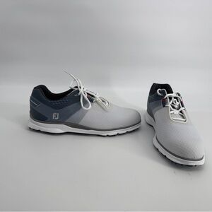 FootJoy Pro SL Men's Size 10M White and Gray Golf Shoes- NEW!